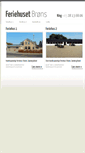 Mobile Screenshot of feriehuset-brons.dk